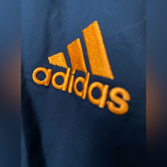 ADIDAS ClimaProof Blue and Orange Windbreaker,unisex. Women's S. - Picture 9 of 11